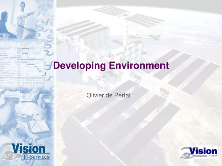 developing environment