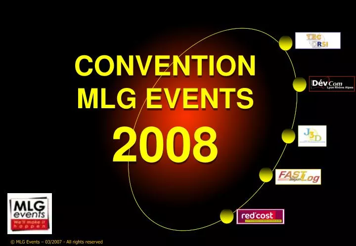 convention mlg events 2008