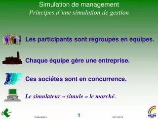 simulation de management principes d une simulation de gestion
