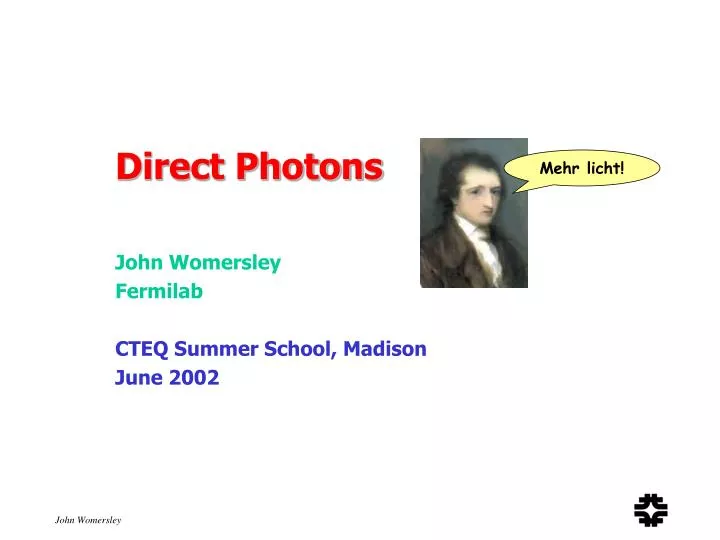 direct photons