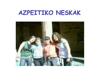 azpeitiko neskak