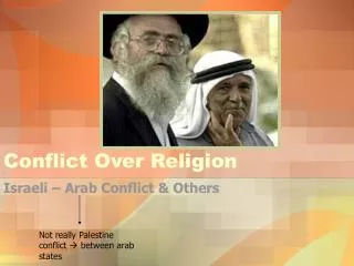 Conflict Over Religion
