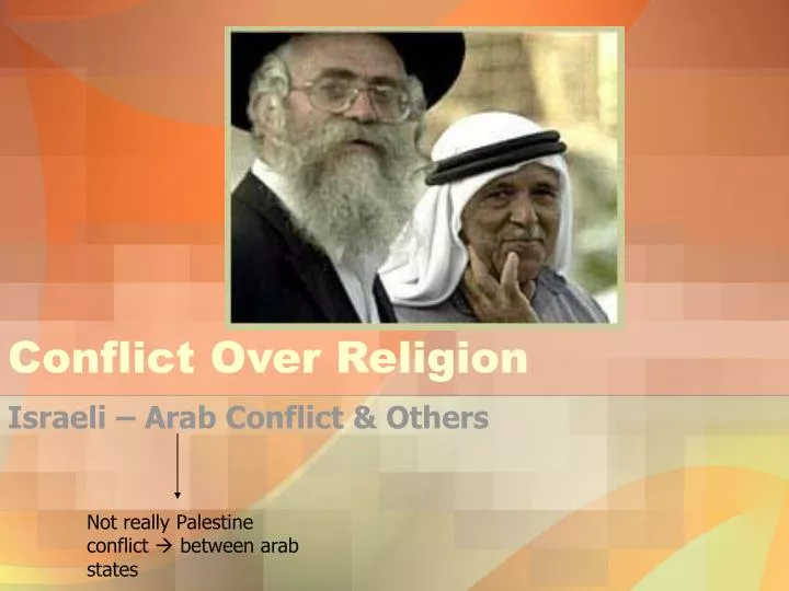 conflict over religion