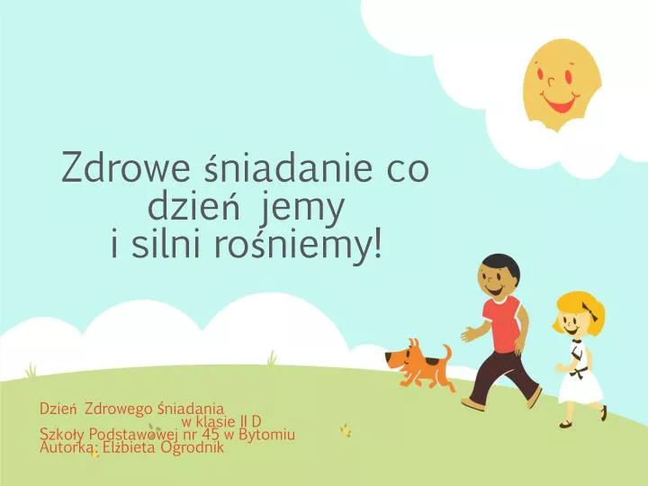 zdrowe niadanie co dzie jemy i silni ro niemy