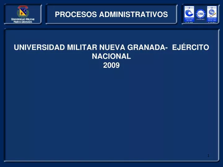 universidad militar nueva granada ej rcito nacional 2009