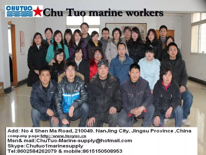 chu tuo marine workers