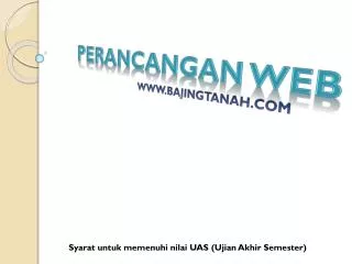 WWW.BAJINGTANAH.COM