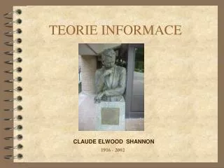 teorie informace