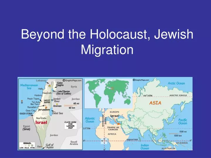 beyond the holocaust jewish migration