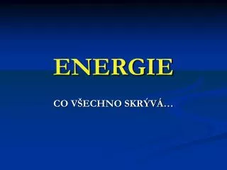 energie