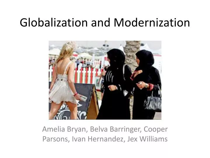 globalization and modernization