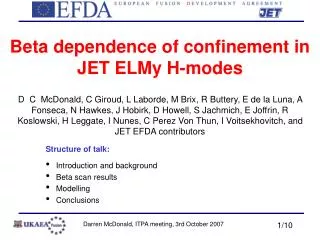 Beta dependence of confinement in JET ELMy H-modes