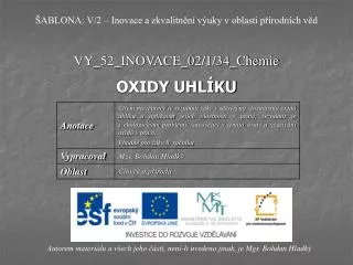 vy 52 inovace 02 1 34 chemie