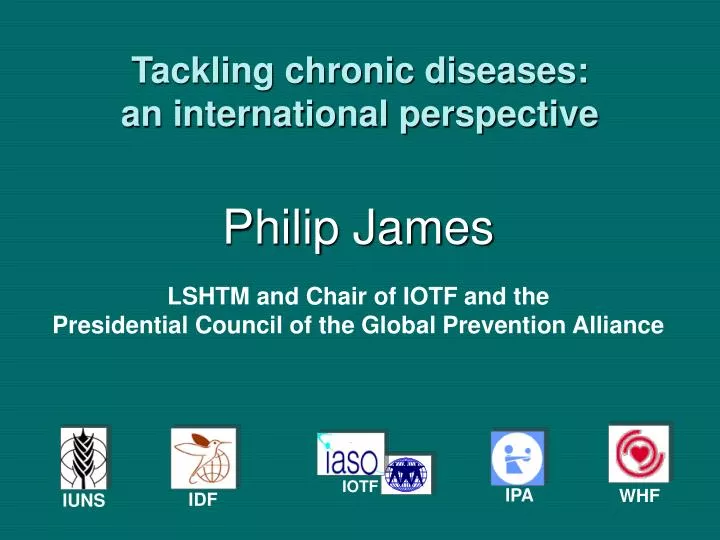 tackling chronic diseases an international perspective