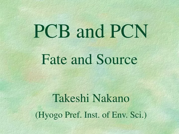 pcb and pcn