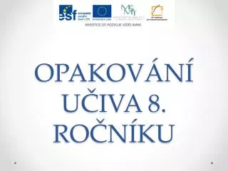 opakov n u iva 8 ro n ku