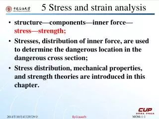 5 Stress and strain analysis