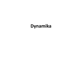 dynamika