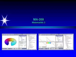 ma 209 matematikk 3