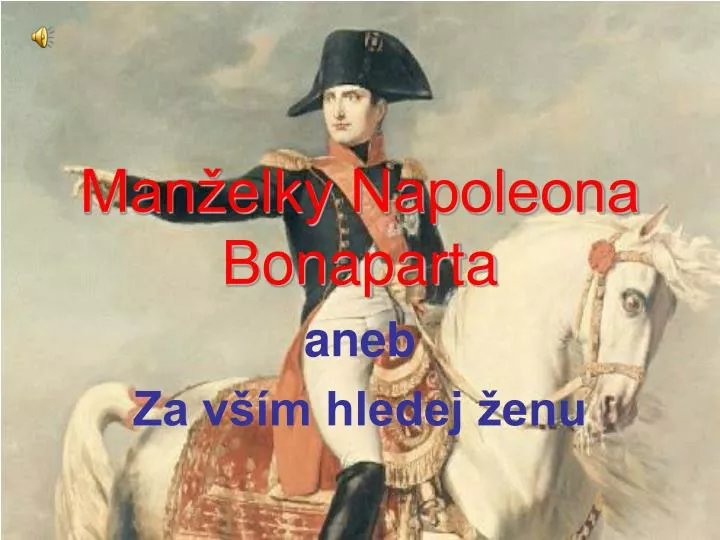man elky napoleona bonaparta