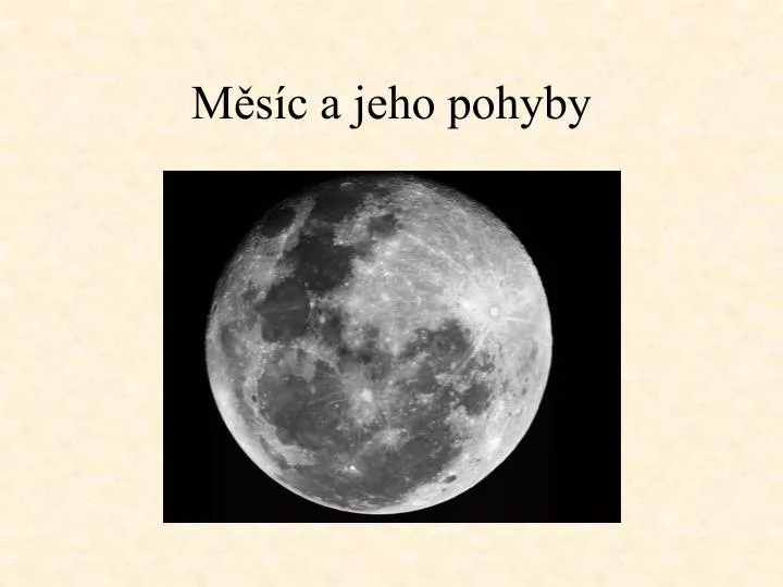 m s c a jeho pohyby