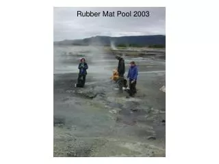 Rubber Mat Pool 2003