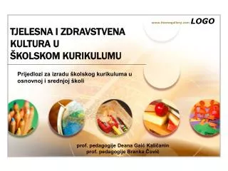 TJELESNA I ZDRAVSTVENA KULTURA U ŠKOLSKOM KURIKULUMU