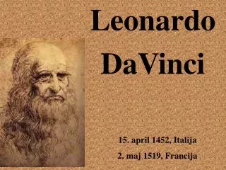 leonardo davinci