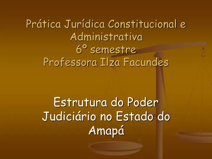 estrutura do poder judici rio no estado do amap