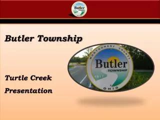 Butler Township Turtle Creek Presentation