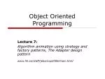 PPT - Object Oriented Programming (OOPs) Concept in Java PowerPoint ...