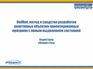 unimod evelopers corp