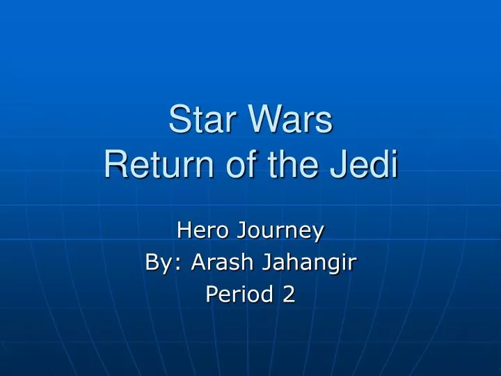 star wars return of the jedi