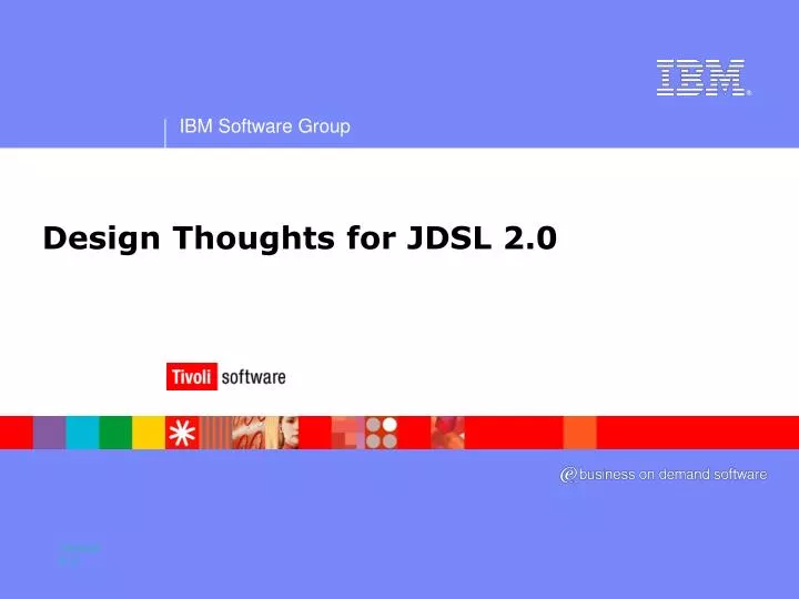 design thoughts for jdsl 2 0