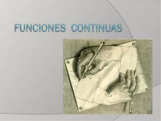funciones continuas