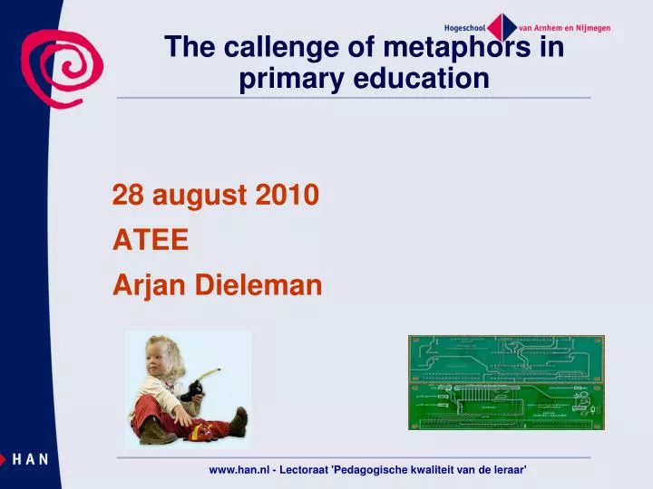 the callenge of metaphors in primary education