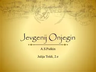 jevgenij onjegin