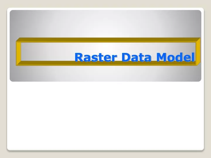 raster data model
