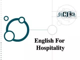 English For Hospitality
