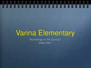 Varina Elementary