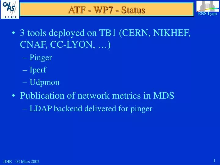 atf wp7 status