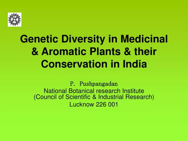 genetic diversity in medicinal aromatic plants their conservation in india