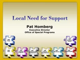 Local Need for Support