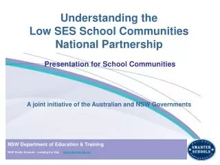 NSW Department of Education &amp; Training