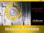 Introductory Presentation - slide 1