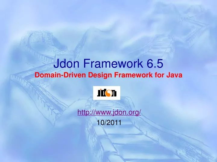jdon framework 6 5 domain driven design framework for java