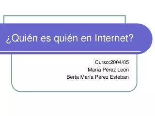 qui n es qui n en internet