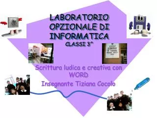 laboratorio opzionale di informatica classi 3