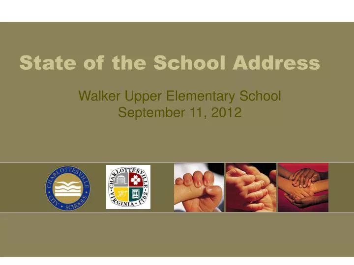 state of the school address