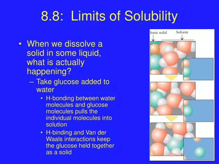 8 8 limits of solubility